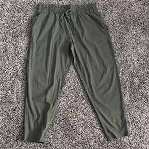 Women's Casual Olive Jogger Pants